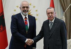 Cumhurbaşkanı Erdoğan, Arnavutluk Başbakanı Rama ile görüştü