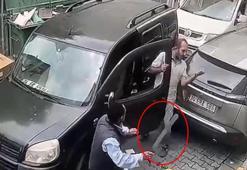 Fatih'te kağıt toplayıcı döner bıçağıyla sürücüye saldırdı