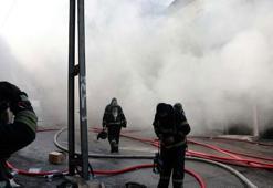 Gaziantep’te iplik atölyesinde yangın