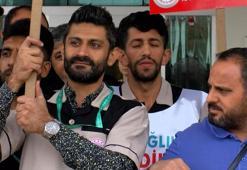 Şişli Etfal'de bıçaklanan güvenlik görevlileri için basın açıklaması