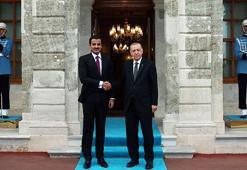 Cumhurbaşkanı Erdoğan Katar Emiri ile bir araya geldi