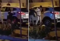 'Yol verme' tartışmasında başına kaldırım taşıyla vurdular; olay kamerada