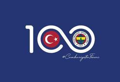Fenerbahçe, Türkiye Cumhuriyeti'nin 100'üncü yılına özel hazırlanan logosunu duyurdu