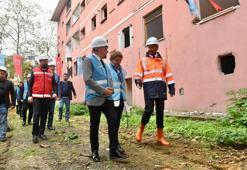 Beşiktaş’taki kentsel dönüşüm çalışmalarında ilk yıkım yapıldı