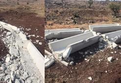 Sulama kanalı kimliği belirsiz kişilerce parçalandı