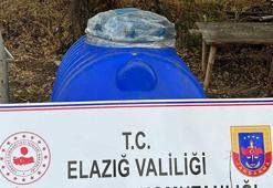 Üzüm bağında 1000 litre kaçak içki ele geçirildi