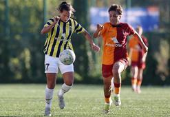 Kadın Futbol Süper Ligi'ndeki derbide kazanan Galatasaray