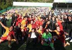 Galatasaray Kadın Futbol Takımı'nda derbi galibiyeti coşkusu