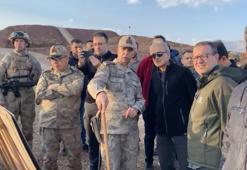 İsmail Demir, üs bölgelerinde jandarmanın kullandığı savunma sistemlerini inceledi