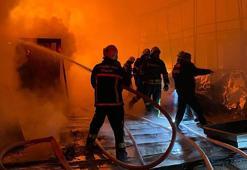 Kayseri'de fabrika yangını; 1 saatte söndürüldü