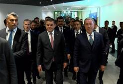 Bakan Akar, Libya Başbakanı Dibeybe ile görüştü