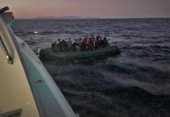 Kuşadası'nda Yunan unsurları tarafından geri itilen 21 göçmen kurtarıldı