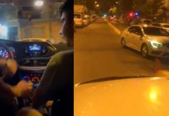 Makas atıp ters yöne girdiler