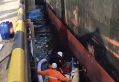 Denizi kirleten gemiye 5 milyon TL ceza