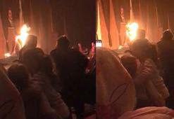 29 Ekim kutlamalarında alevli gösteri yaptı; kendini yaktı