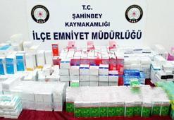 Gaziantep'te 16 bin 649 kaçak ilaç ele geçirildi