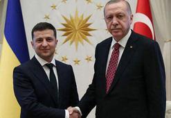 Cumhurbaşkanı Erdoğan, Ukrayna Devlet Başkanı Zelenzki ile görüştü