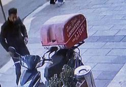 Avcılar'da motosiklet hırsızlığı kamerada