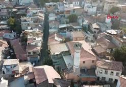 Depremin verdiği hasar havadan görüntülendi