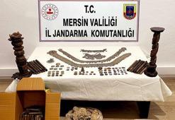 Mersin'de 10 kilo balina kusmuğu ele geçirildi