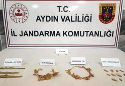 Evinde Antik Çağ Roma dönemi kral ve imparator mezar takılarıyla yakalandı