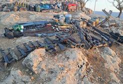 MSB: Pençe- Kilit bölgesinde çok sayıda silah ve mühimmat ele geçirildi