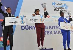 44. İstanbul Maratonu'nu erkeklerde Kipkemboi, kadınlarda ise Dalasa kazandı