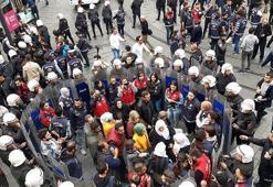 Beyoğlu'nda HDP yürüyüşüne polis müdahalesi: 121 gözaltı