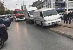 Güngören'de hatalı parklar itfaiyeyi zor durumda bıraktı