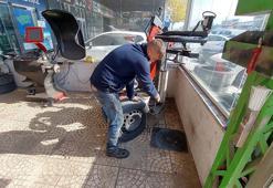 Bolu'da kış lastiği uygulaması erken başlıyor