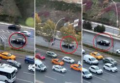 Trafikte sürücü bayıldı, otomobili diğer sürücüler güçlükle durdurdu