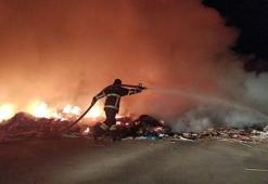 Bingöl'de organize sanayi bölgesinde yangın