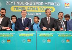 Zeytinburnu Spor Merkezi’nin temeli Bakan Kasapoğlu'nun katılımıyla atıldı