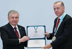 Erdoğan’a Türk Dünyası Ali Nişanı taltif edildi