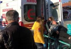 Sokak ortasında dövülen kadın yaralandı