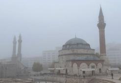 Sivas'ta yoğun sis