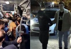 Metrobüste taciz iddiasına linç girişimi