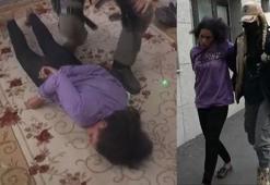 Taksim'deki saldırıyı gerçekleştiren teröristin yakalanması polis kamerasında