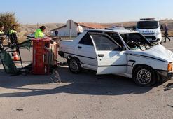 Çankırı'da otomobil ile triportör çarpıştı: 1 ölü, 2 yaralı
