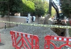 Pendik'te İSKİ'nin çalışmasında insan kemikleri bulundu