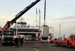 Ceza yazılmasına kızıp aracını denize attı