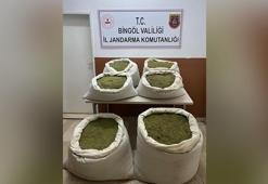 Bingöl'de 166 kilo esrar ele geçirildi