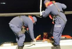 Tek başına umuda yolculuğa çıkan kaçak göçmen kurtarıldı