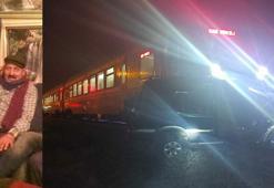Trenle çarpışan otomobil metrelerce sürüklendi: 1 ölü