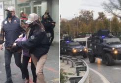 İstiklal Caddesine bomba bırakan kadın terörist zırhlı araçla adliyeye getirildi