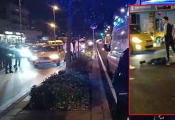 Esenyurt'ta yol ortasında kavga kamerada