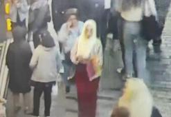 Terörist kadının İstiklal Caddesi'ndeki ilk keşfinden görüntüler