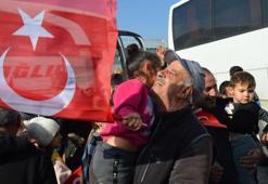 Elazığ’a getirilen 88 Ahıska Türkü, ailelerine kavuştu