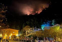 Tatil beldesinde çıkan orman yangını kontrol altına alındı