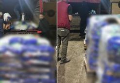 Kocaeli'de satışa hazır 6,5 ton sahte deterjan ele geçirildi